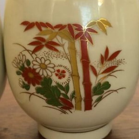 Japanese Tea Cups Set Of Four - Picture 1 of 6